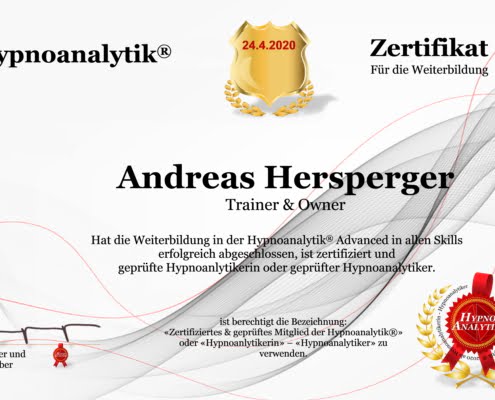 Hypnoanalytik Andreas